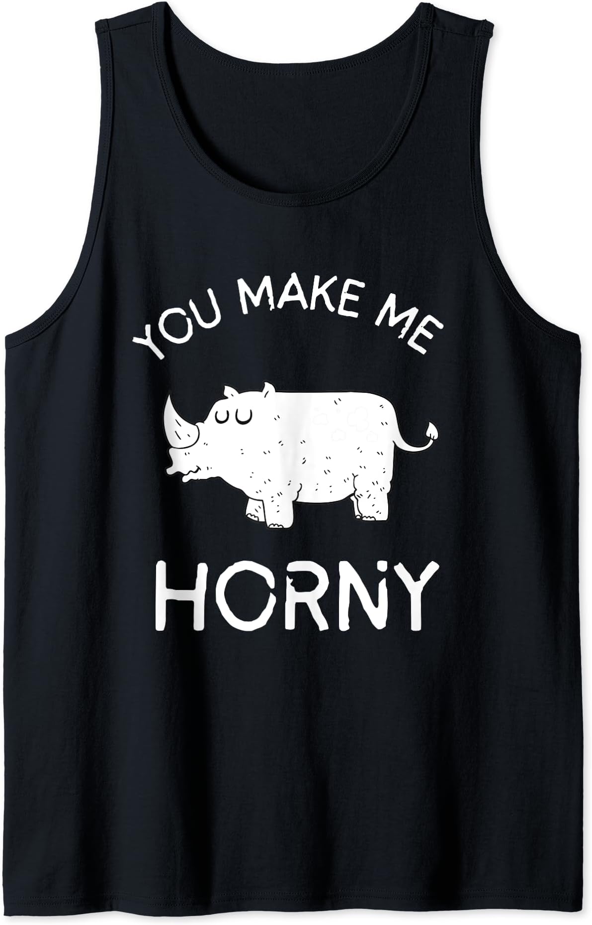 Rhinoceros Rhino Rhinocerotidae Unicorn Horn Preservation Tank Top