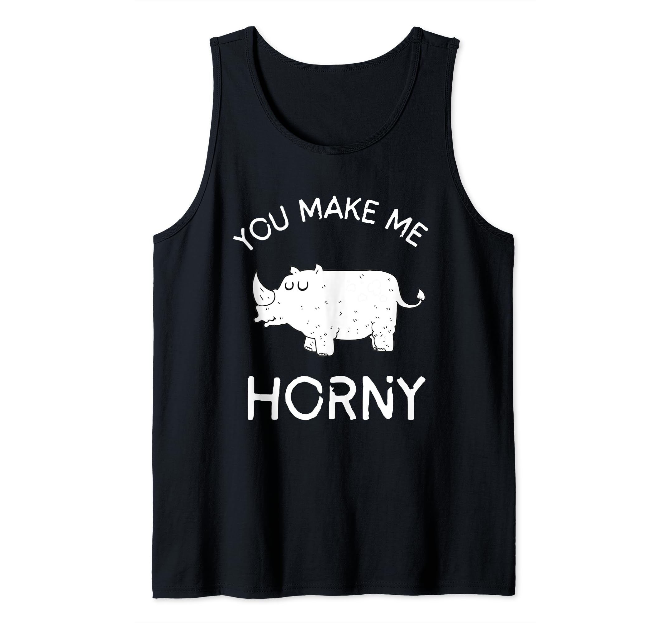 Rhinoceros Rhino Rhinocerotidae Unicorn Horn Preservation Tank Top