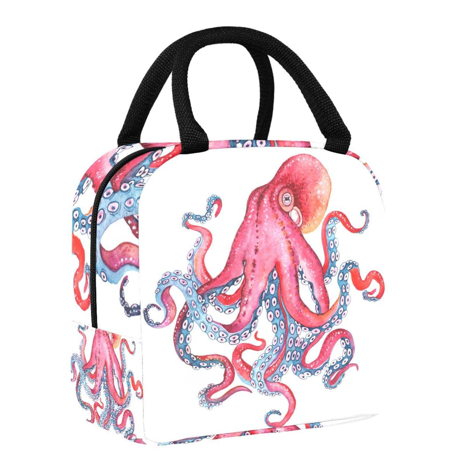 Borsa Termica Per Pranzo A Forma Di Polpo: Isolata, Impermeabile, Per Bambini E Adulti - 4