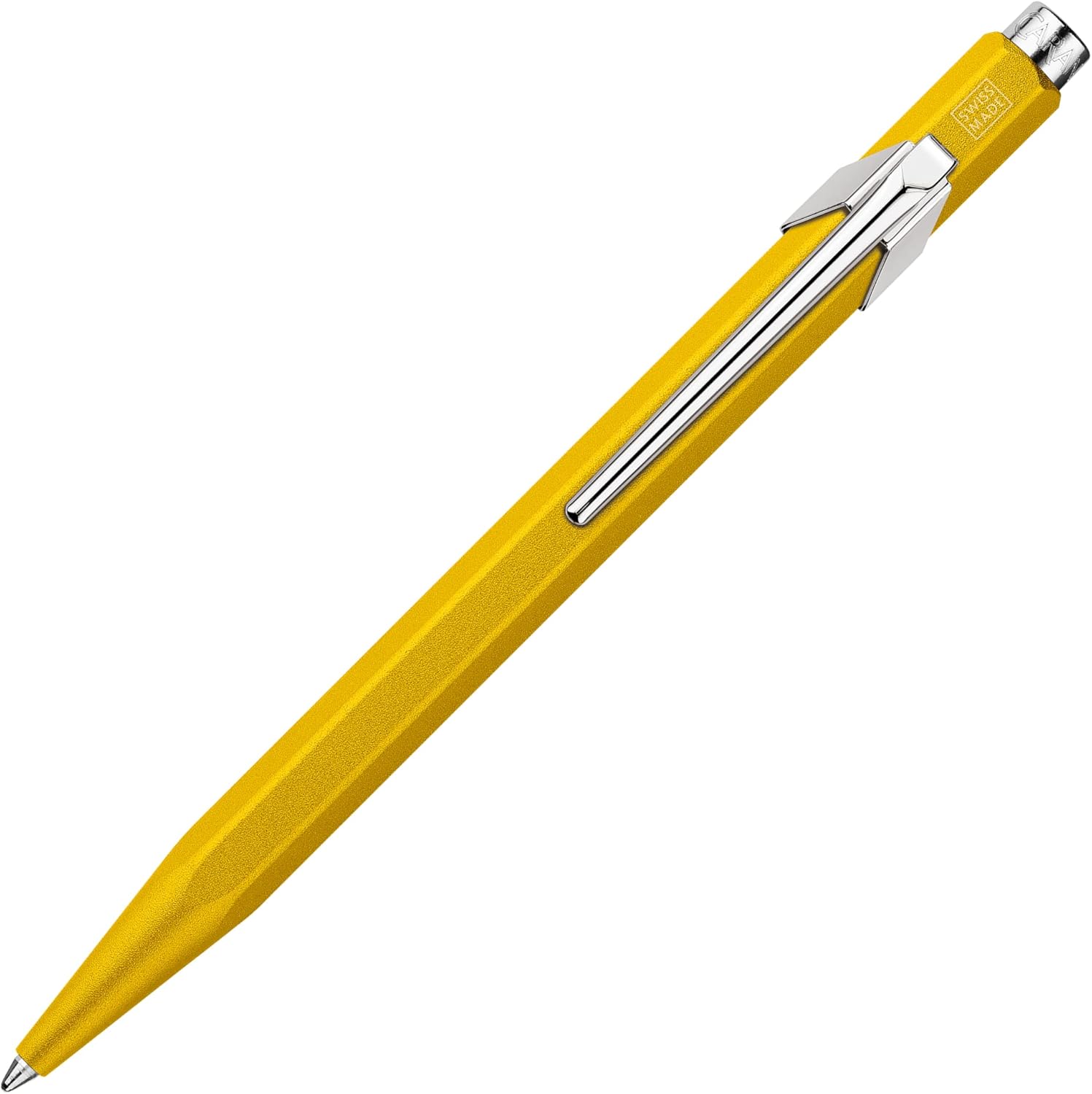 Caran d'Ache Ballpoint Pen 849 Colormat-X Yellow, Pack of 1