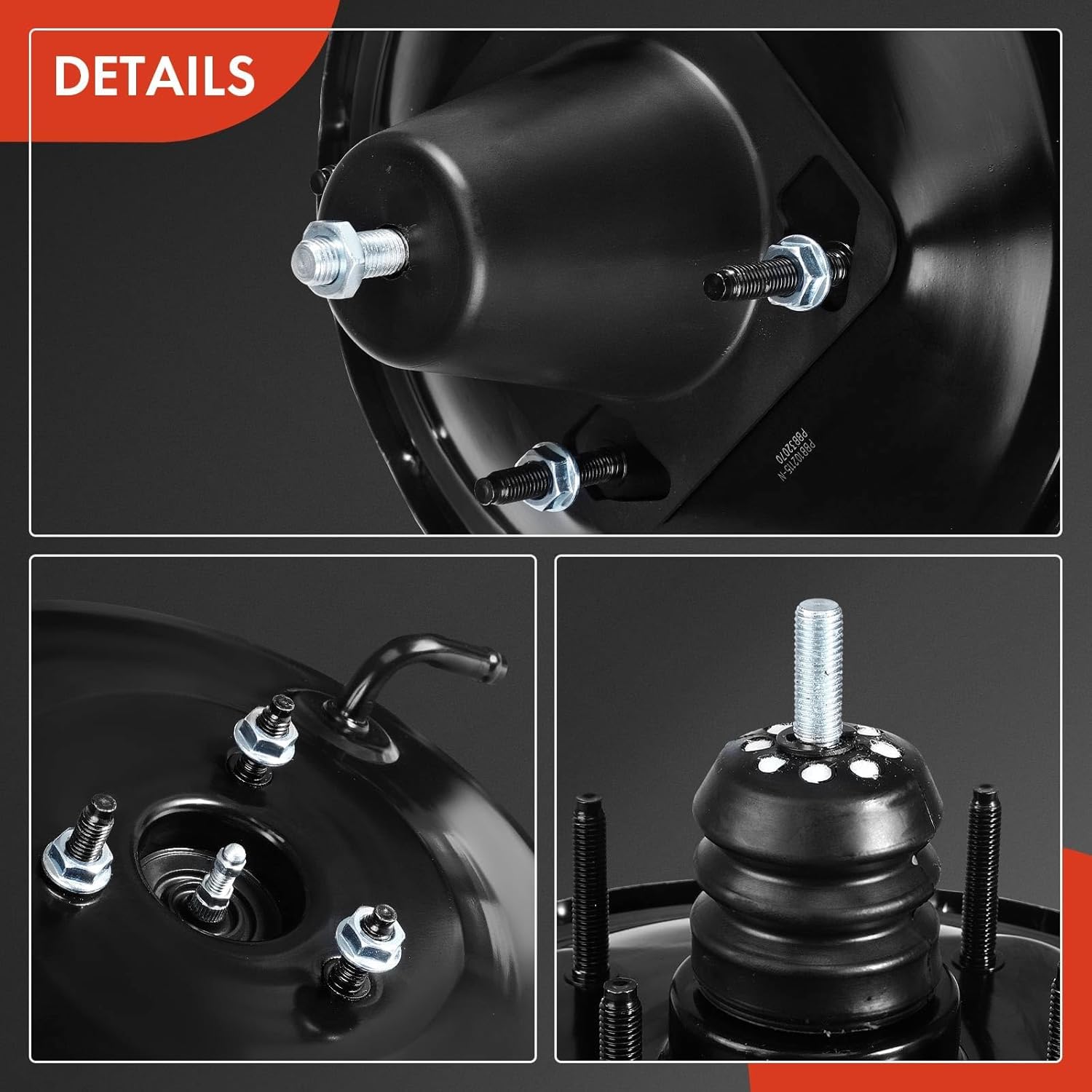 A-Premium Vacuum Power Brake Booster Compatible with Toyota Camry 1983-1986, Corolla 1988-1992 & Geo Prizm 1990-1992, 1.6L 1.8L 2.0L, Without Master Cylinder