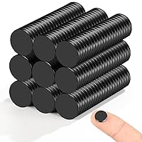 Vista 9 de TRYMAG 200 piezas de imanes pequeños de neodimio de 6 x 2 mm, imanes de tierras raras para pizarra, pequeños discos redondos para nevera
