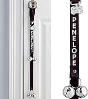 Vista 13 de PoochieBells El timbre original para orinal para perro, campanas para entrenamiento de orinal y ruptura de casa de cachorros, entrena a tu perro