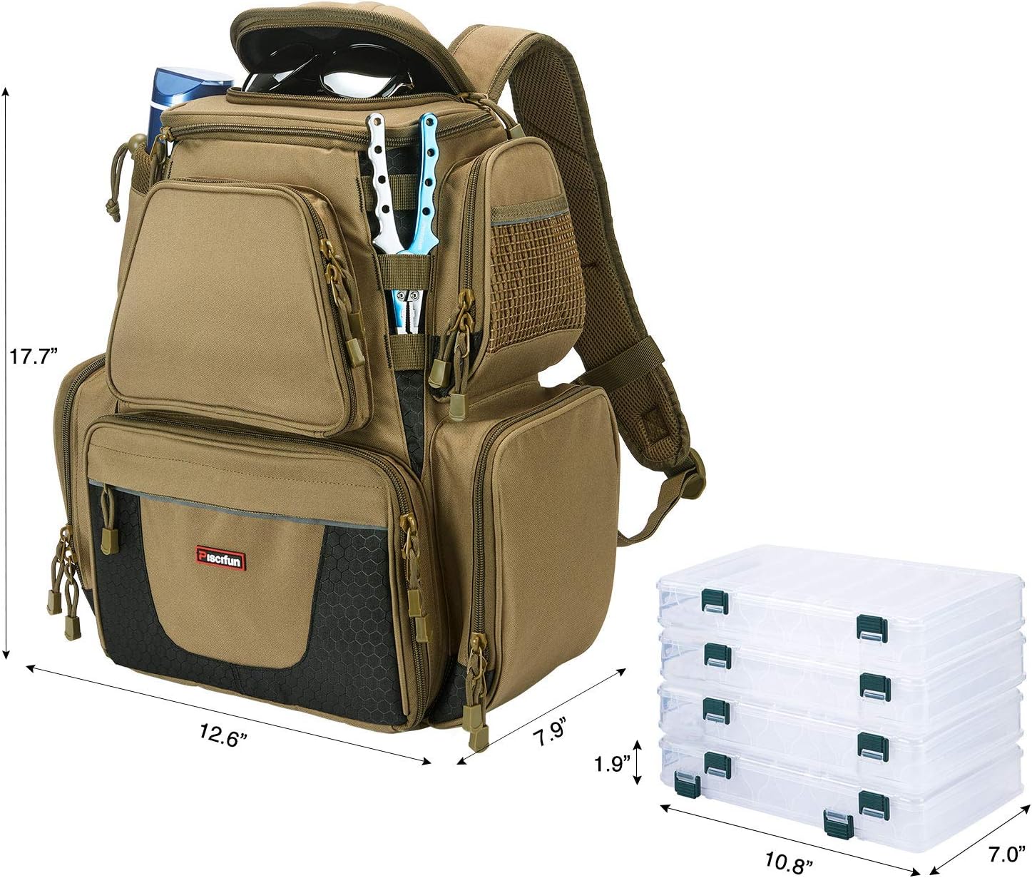 backpack tackle box amazon