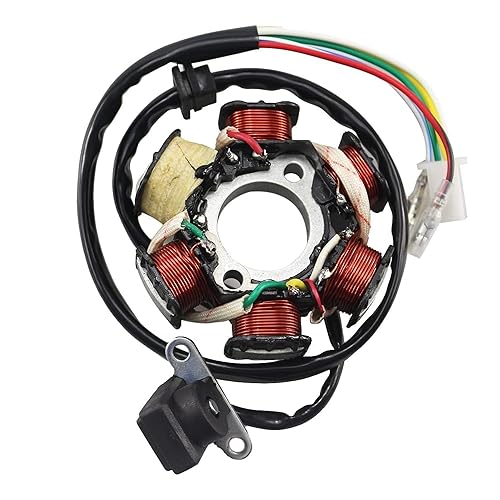 Vista 18 de PRO BAT GY6 Arnés de cableado eléctrico completo con tapa impermeable CDI bobina solenoide GY6 125cc 150cc 200cc 250cc chino arranque eléctrico