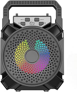 مكبر صوت بلوتوث لاسلكي محمول من زد آر، يدعم ستيريو USB وشريحة Micro SD يوفر صوتًا عالي الجودة، متعدد الألوان (ZR-242S)