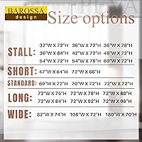 Vista 7 de Barossa Design Peva - Cortina de ducha