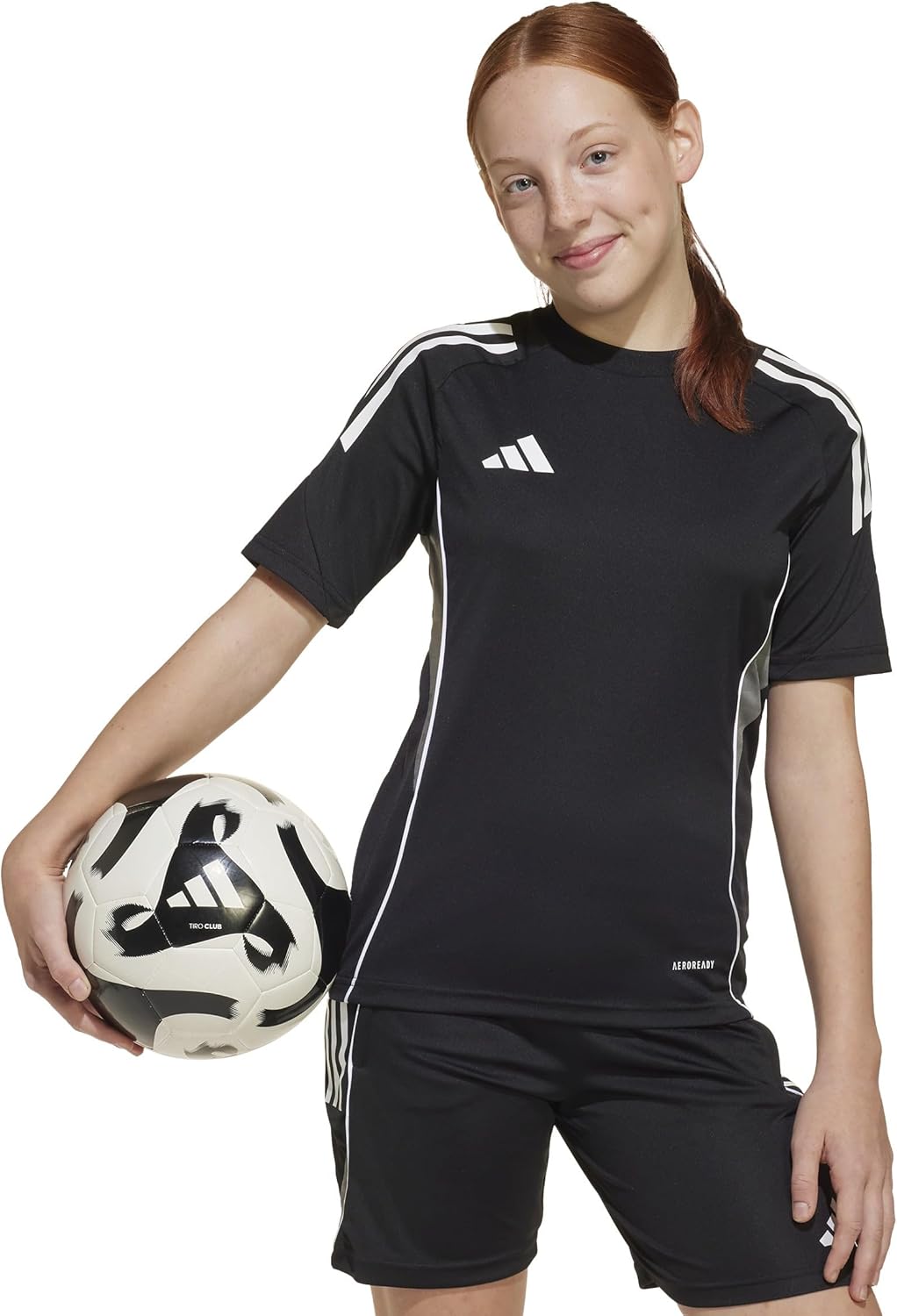 adidas Tiro 25 Competition Youth Soccer Jersey XS - Image 2