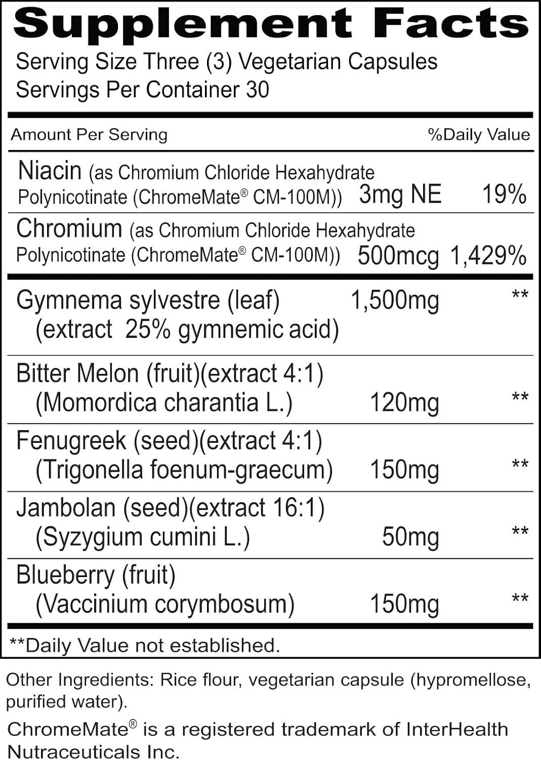 Priority One Vitamins Hyper GTF 90 Capsules - Metabolism Support*