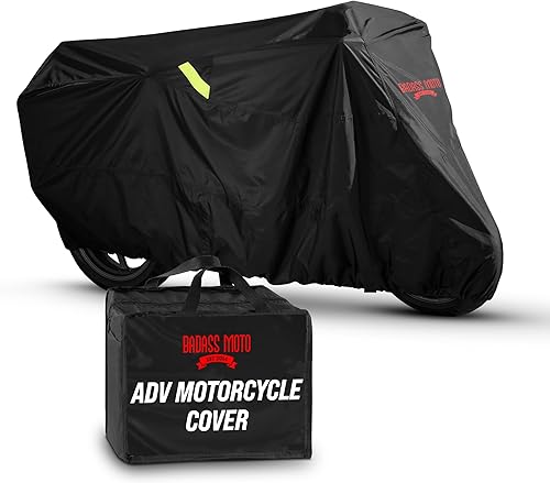 Ultimate - Funda grande para motocicleta, impermeable, para exteriores, se ajusta a la carcasa superior. Para Honda Africa, V-Strom 1050 ADV, Super