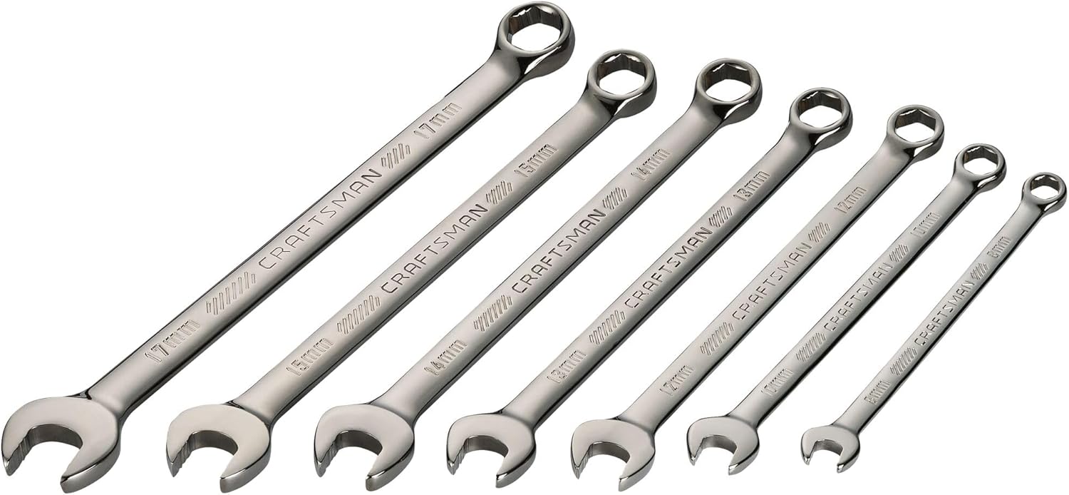 CRAFTSMAN OVERDRIVE 7-Piece Metric Wrench Set (CMMT87807) - Image 5