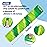 Ayaport Kayak Paddle Grips Non-Slip Silicone Wraps Mix Green Blister Prevention Kayaking Accessories for Take-Apart Paddles