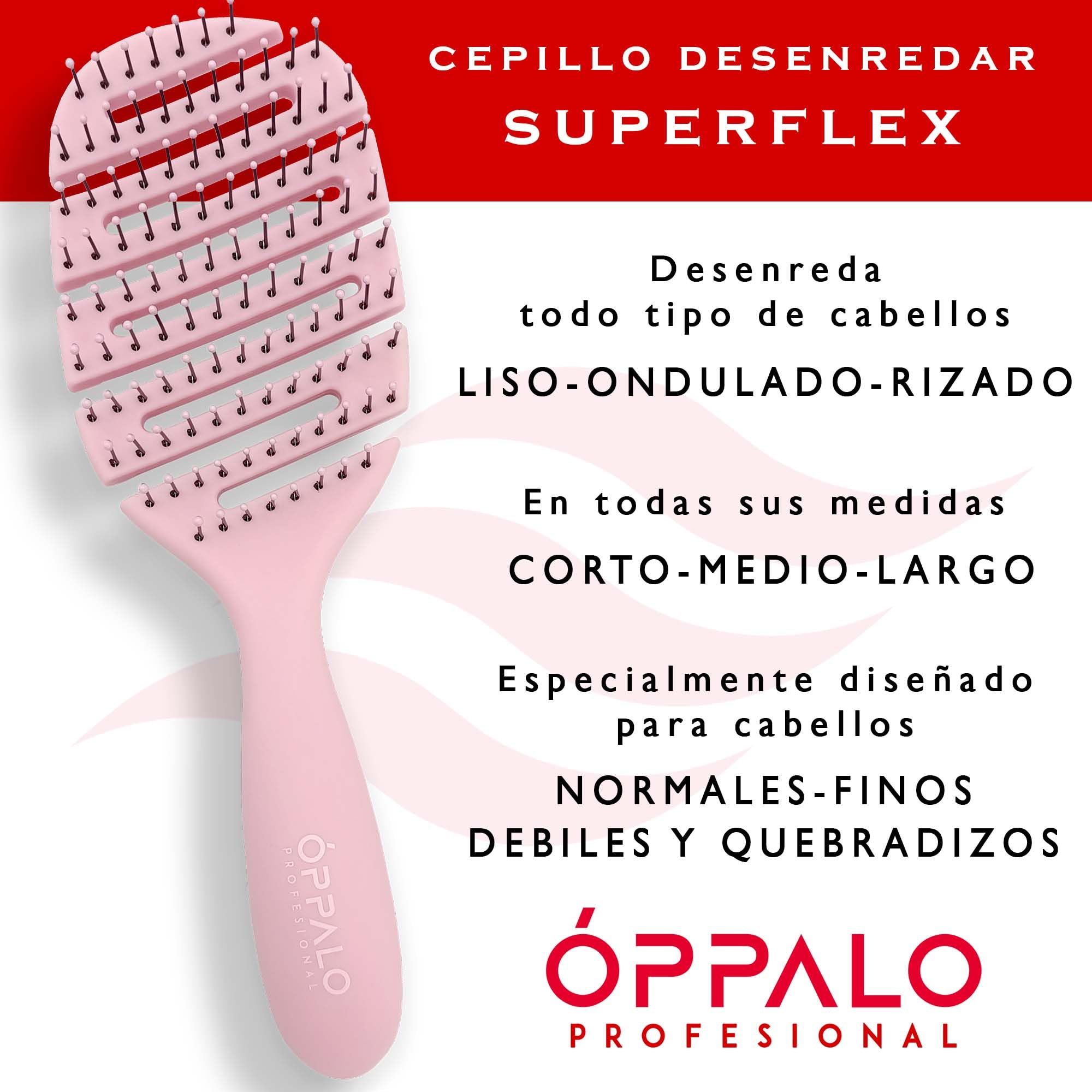 PPALO Superflex No Pull Brush, No Pull Detangler Brush, Special for Fine and Brown Hair, Whether Curly, Wavy or Straight (PINK) - Image 3