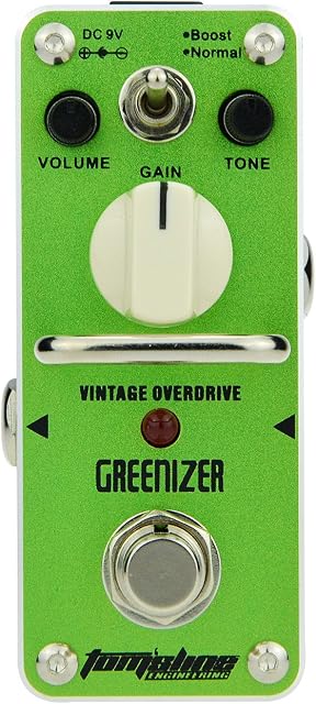 Overdrive Guitar Pedals for Electric Guitar Bass Guitar Effect Pedal Tube Screamer True Bypass Boost and Normal