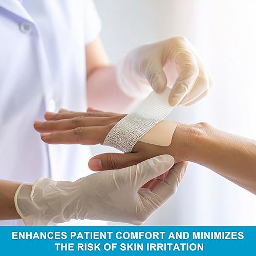 Vista 12 de MedVance TM Foam – Apósito de espuma hidrofílica no adhesivo impermeable de 6 x 6 pulgadas, caja de 5 apósitos
