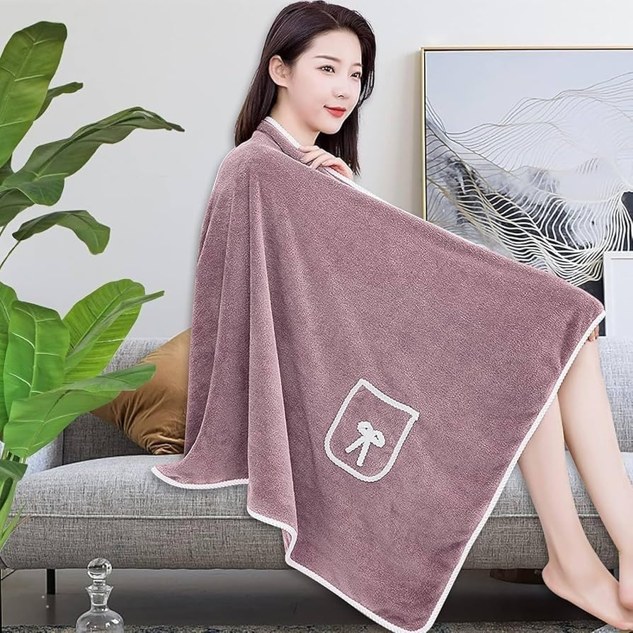 Image of MORADO� Microfiber Bathing Wearable Magic Towel /Bath Towel /Beach and Spa Bathrobe /Bathroom Towel Dress with Straps for Girls & Women 300 GSM