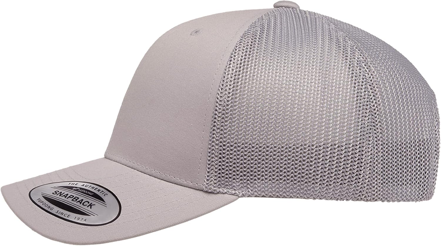 Embroidered Swordfish Trucker Hat for Men & Women – Adjustable Mesh Back Snapback Baseball Cap for Fishing