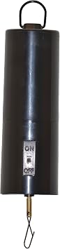 In the Breeze Battery-Operated Hanging, Rotating Display Motor, Black