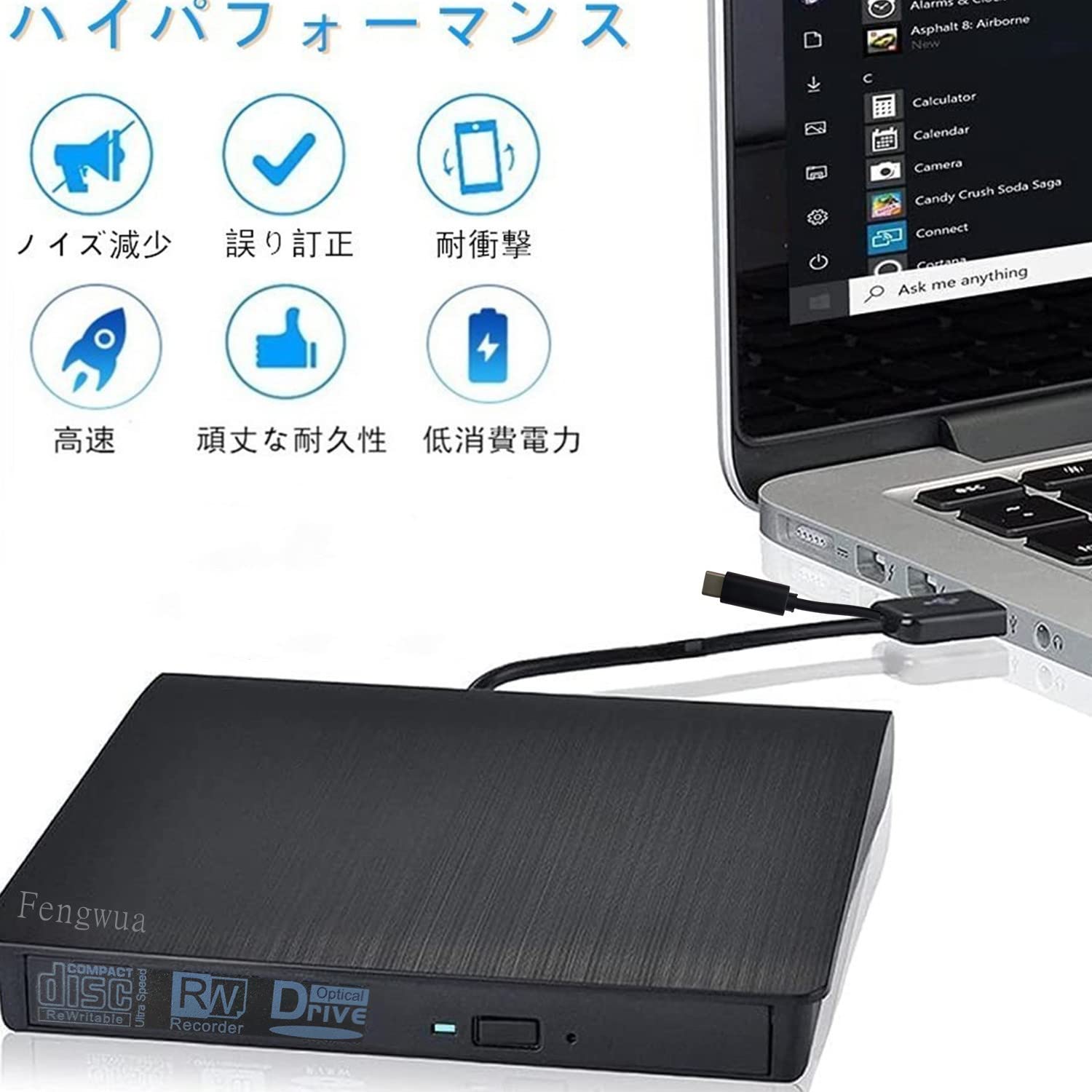 MacBook Pro A1398 外付けCD/DVDドライブ 電源アダプタ付属 MacBook Pro A1398 外付けCD/DVDドライブ 電源アダプタ付属 MacBook
