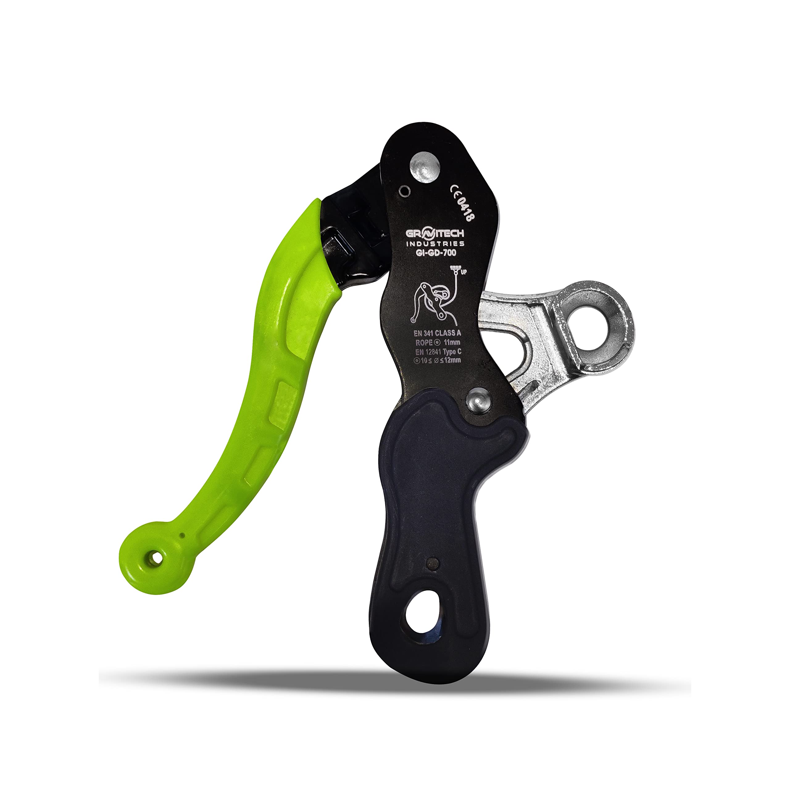 GRAVITECH ALUMINIUM ALLOY GRIP DESCENDER (GI-GD-700)