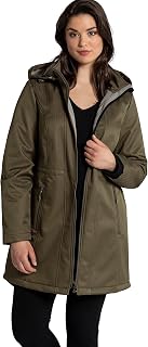 Ulla Popken Women's Softshell Parka