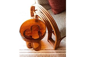 Mid-Century Modern Glass Coffee Table with Abstract Base