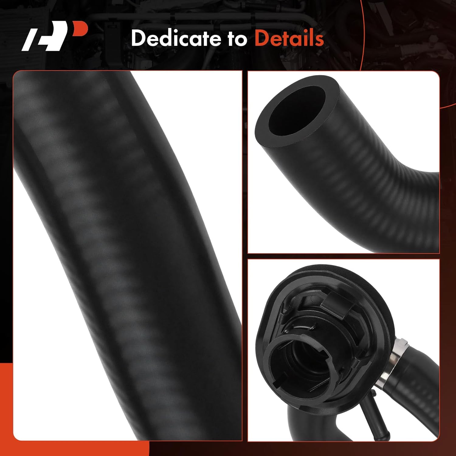 A-Premium Feed Line to Heater Core HVAC Heater Hose Pipe Line Assembly with Clamps Compatible with Mercedes-Benz Maybach S650 2018-2020, S560, S550, S600, S550e, S63 AMG, S600, S450, S560e, S65 AMG