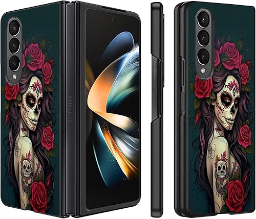 Miniatura 27 de Funda para teléfono Samsung Galaxy Z Fold 3, Slim Fit Hard PC a prueba de golpes, antiarañazos, plegable, funda protectora para Samsung Galaxy Z