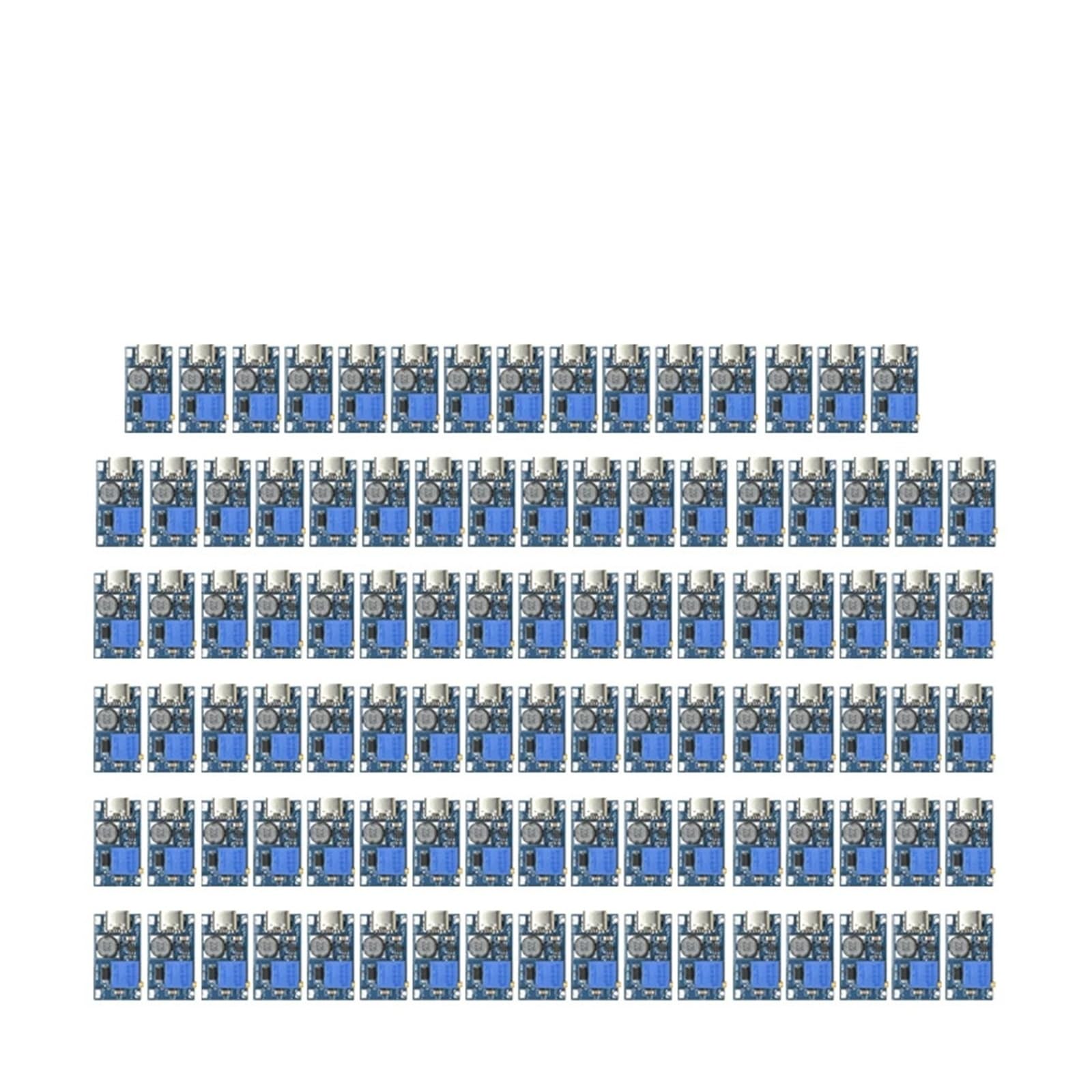 ¿Falta voltaje? Módulo elevador MT3608 Tipo C 2A 2-24V a 5V-28V pack 100PCS 8