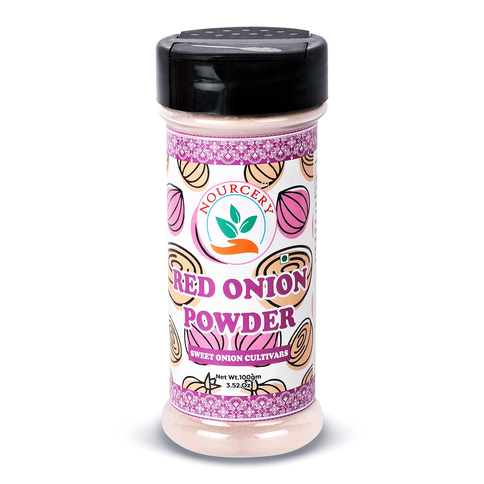 Nourcery Red Onion Powder, 100Gm (Sweet Onion Cultivars) (B095Y8S25Q) Amazon Price History, Amazon Price Tracker