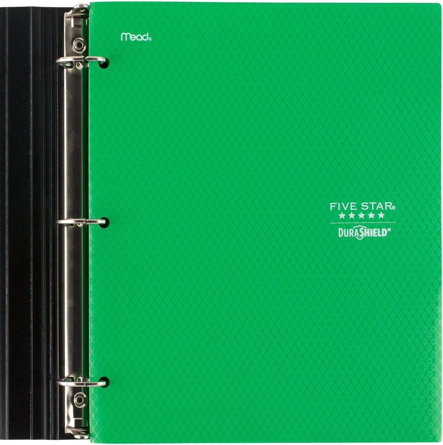 Five Star DuraShield Antimicrobial 2 Pocket Stay-Put Plastic Folders, 4 Pack, Holds 11" x 8-1/2", Color May Vary (330010)