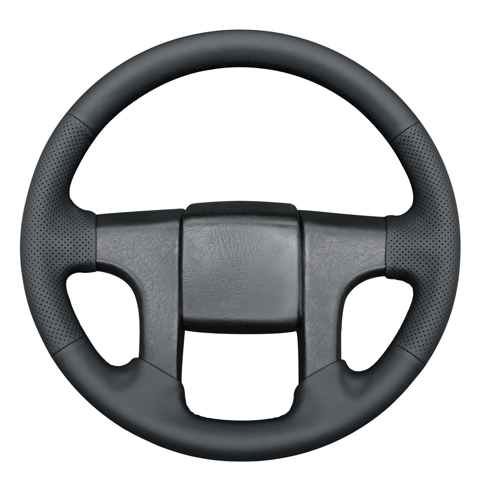 MEWANT Funda de Volante a Medida para Coser Volante con Costuras | volante con costuras / Volkswagen MK2 Golf II 2 GTI 1984-1999 / accesorios / volante MK2 Golf II 2 Transpirable Duradero