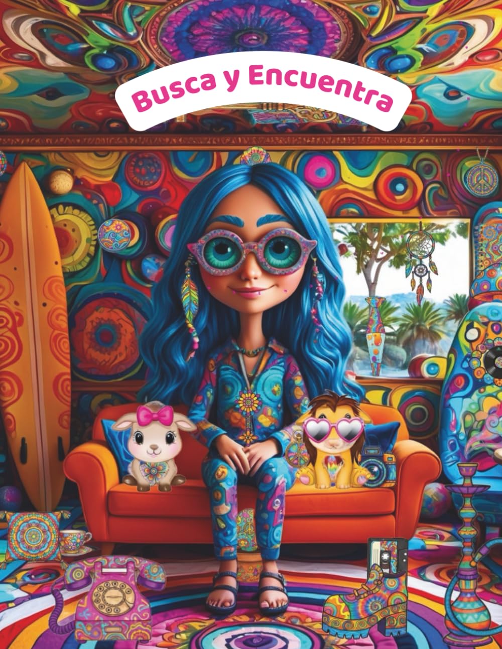 Busca y Encuentra: Un libro visual de objetos ocultos para adultos y familias, diseñado para relajarse y disfrutar sin prisas