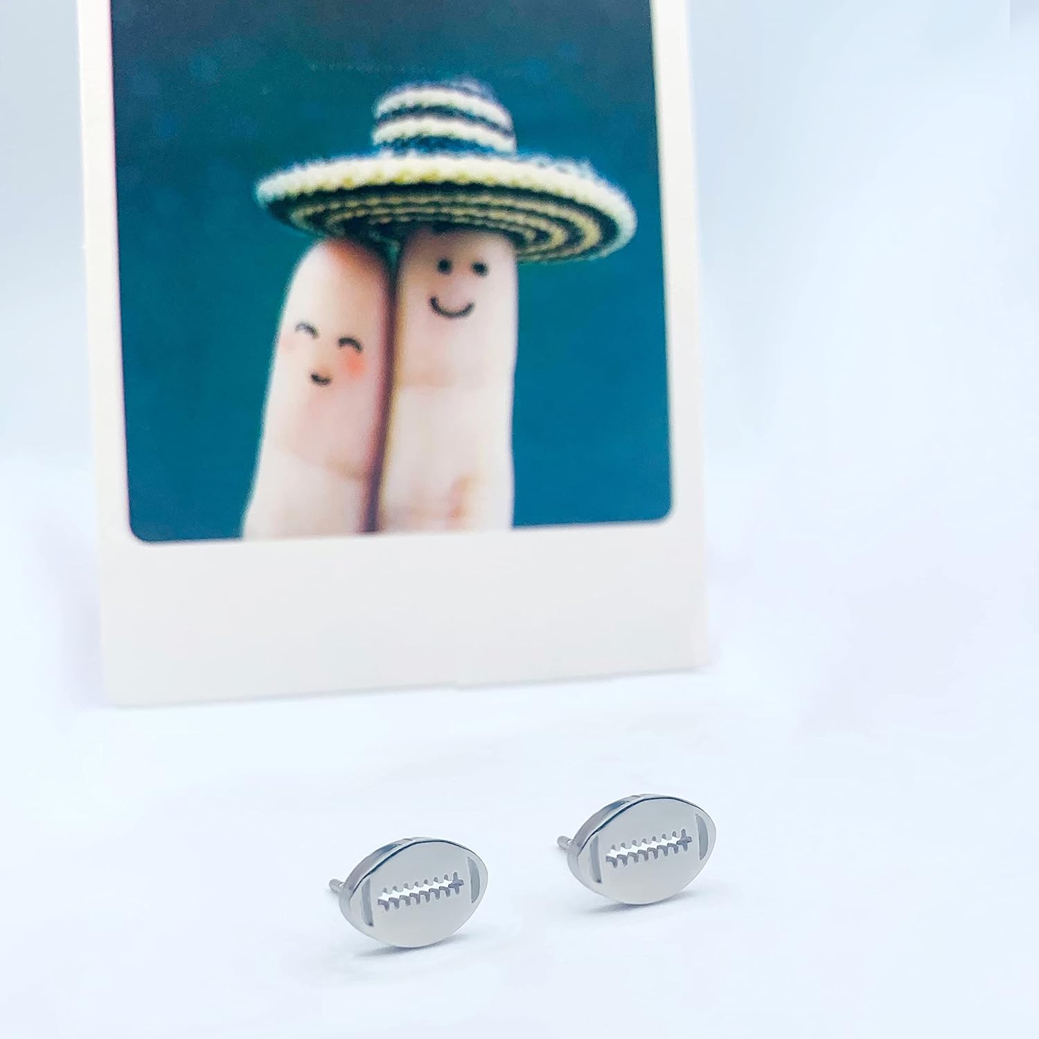 Volleyball Earrings - Football Jewelry Women/Men, Soccer, Baseball, Ice Skating, Hockey, Softball - Image 7