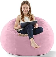 Vista 40 de HABUTWAY Silla Puf de 3 Pies de Terciopelo Lujoso de Piel Ultra Suave con Espuma Viscoelástica de Alto Rebote, Sillas Puf para Adultos, Sofá