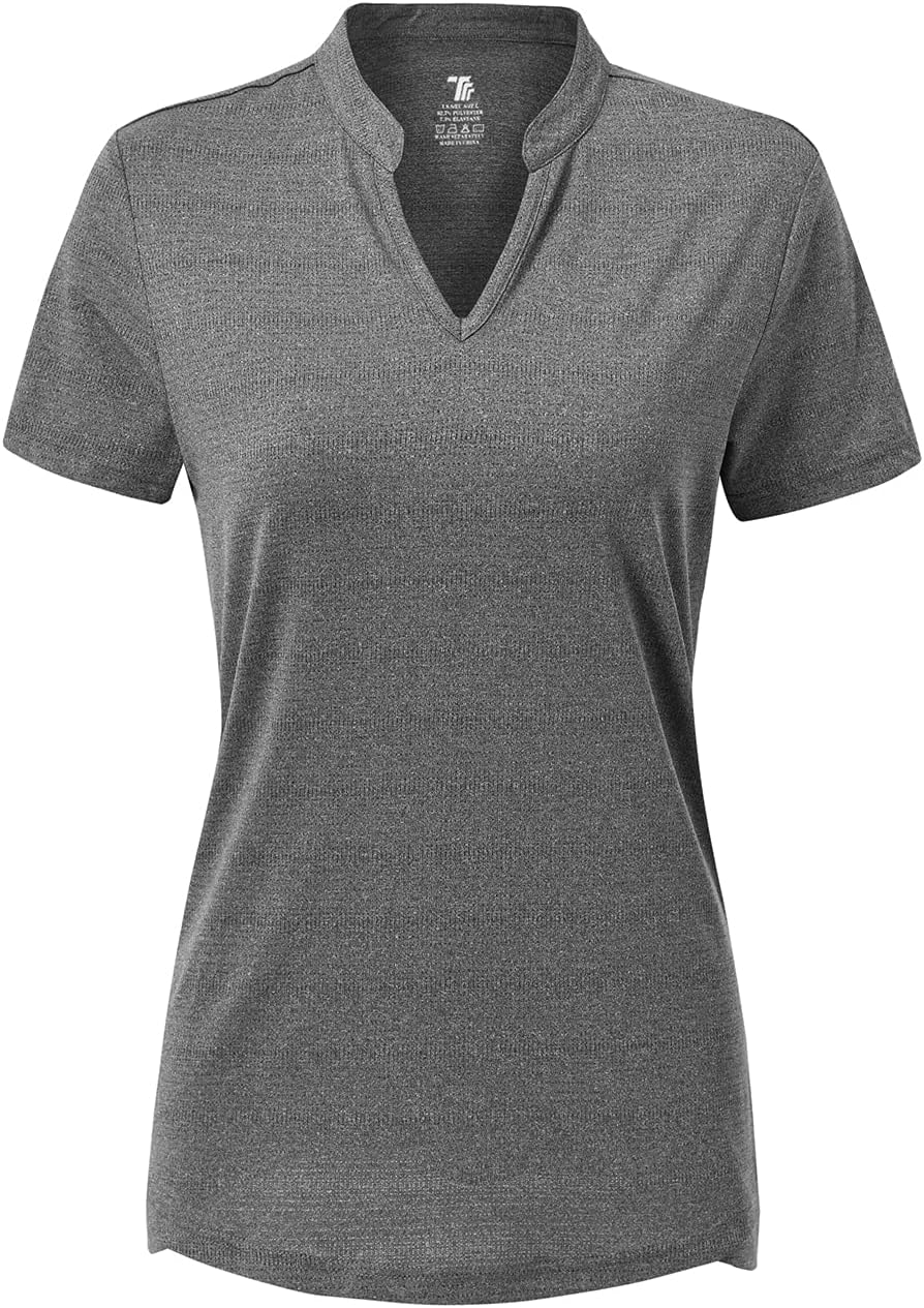 JHMORP Women's Golf Polo Shirts Quick Dry Lightweight Short Sleeve Sports Tennis Running Shirts : Clothing, Shoes & Jewelry