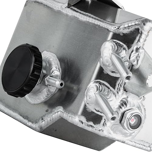 Miniatura 8 de Tanque de depósito de expansión de refrigerante plateado con tapa para Mazda MX-5 Miata Expansion Mk3 NC 2.0L L4 2006-2015 Gas