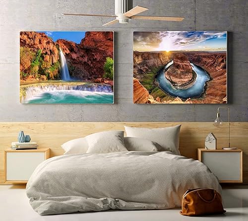 Miniatura 3 de Paquete de 4 rompecabezas de 1000 piezas de faros de atardecer, relámpago morado, flores de primavera y flores coloridas suculentas, rompecabezas