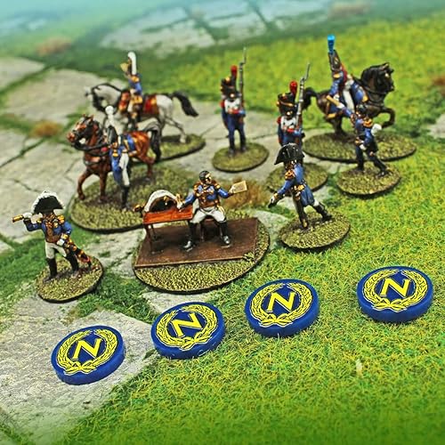 Miniatura 2 de LITKO Ficha Napoleónica  Miniaturas Históricas Wargame Game Pieces  Paquete de 10 (francés)