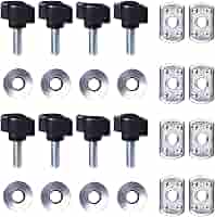 8 Ea Hard Top Screws And 8 Ea Oblong Nuts Fits 1987-2018 YJ TJ JK Jeep Wrangler - Foto 12