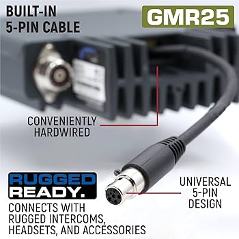 Amazon.com: Rugged Radios GMRS 25 Watt Waterproof Two Way