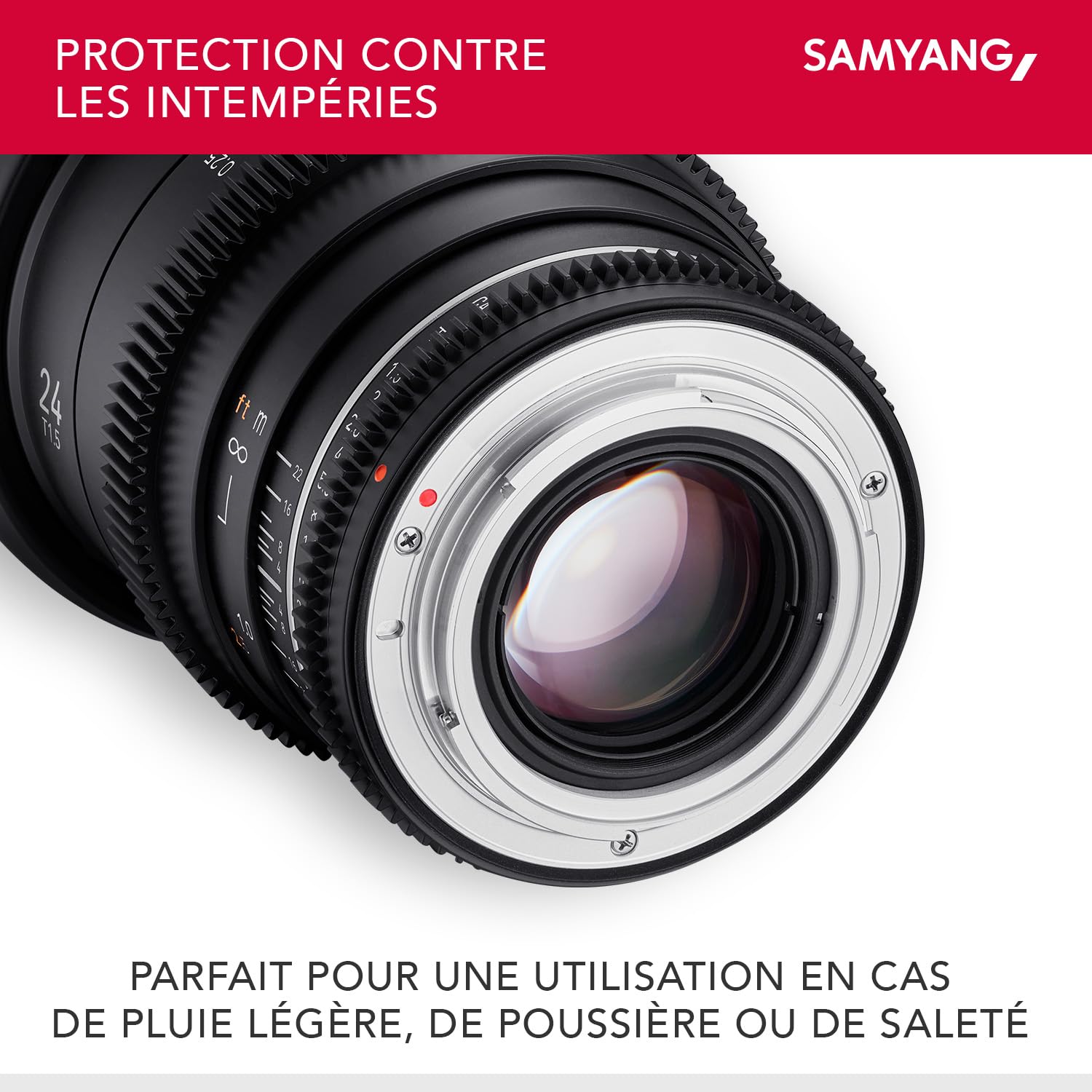 Samyang MF 24mm T1,5 VDSLR MK2 Canon EF