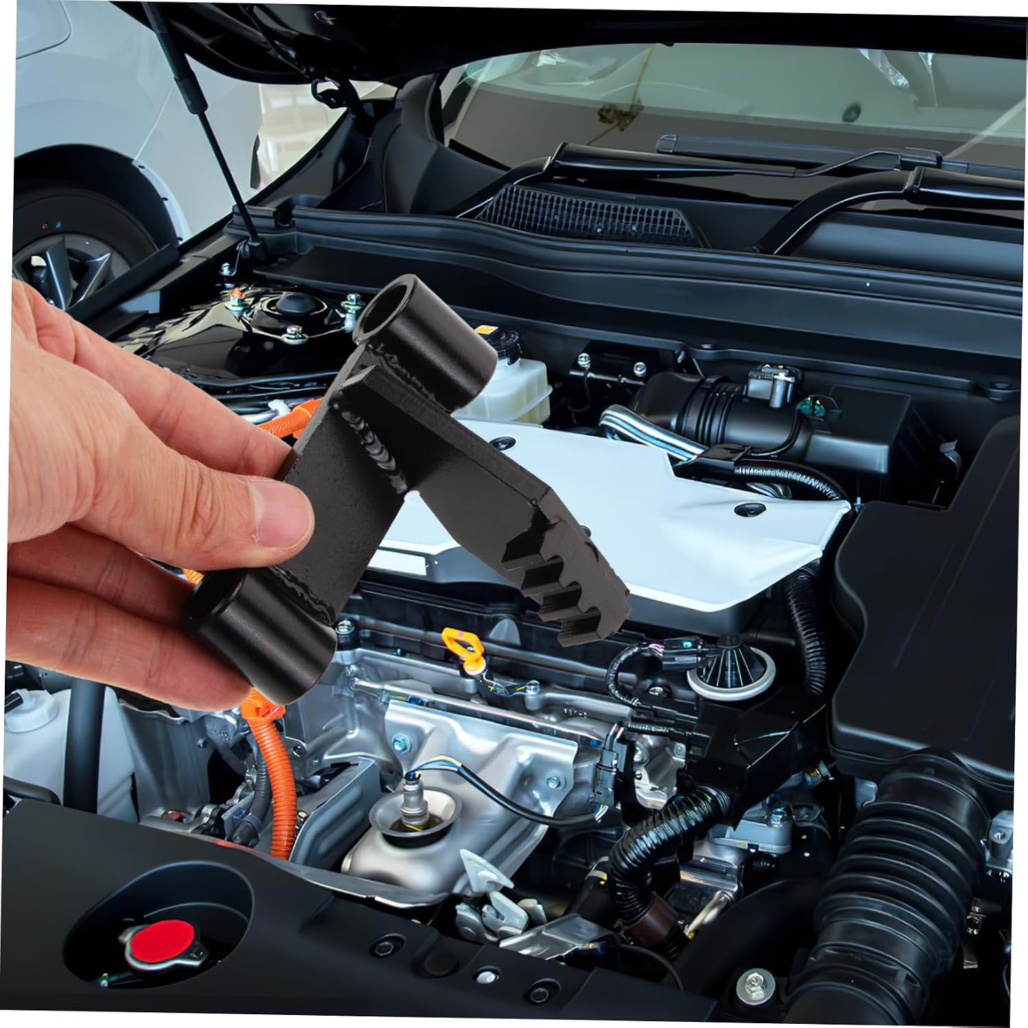 Flywheel Tool for Car Flexplate Holder Accessory Adjustable Flywheel Turning Tool for Engine Maintenance