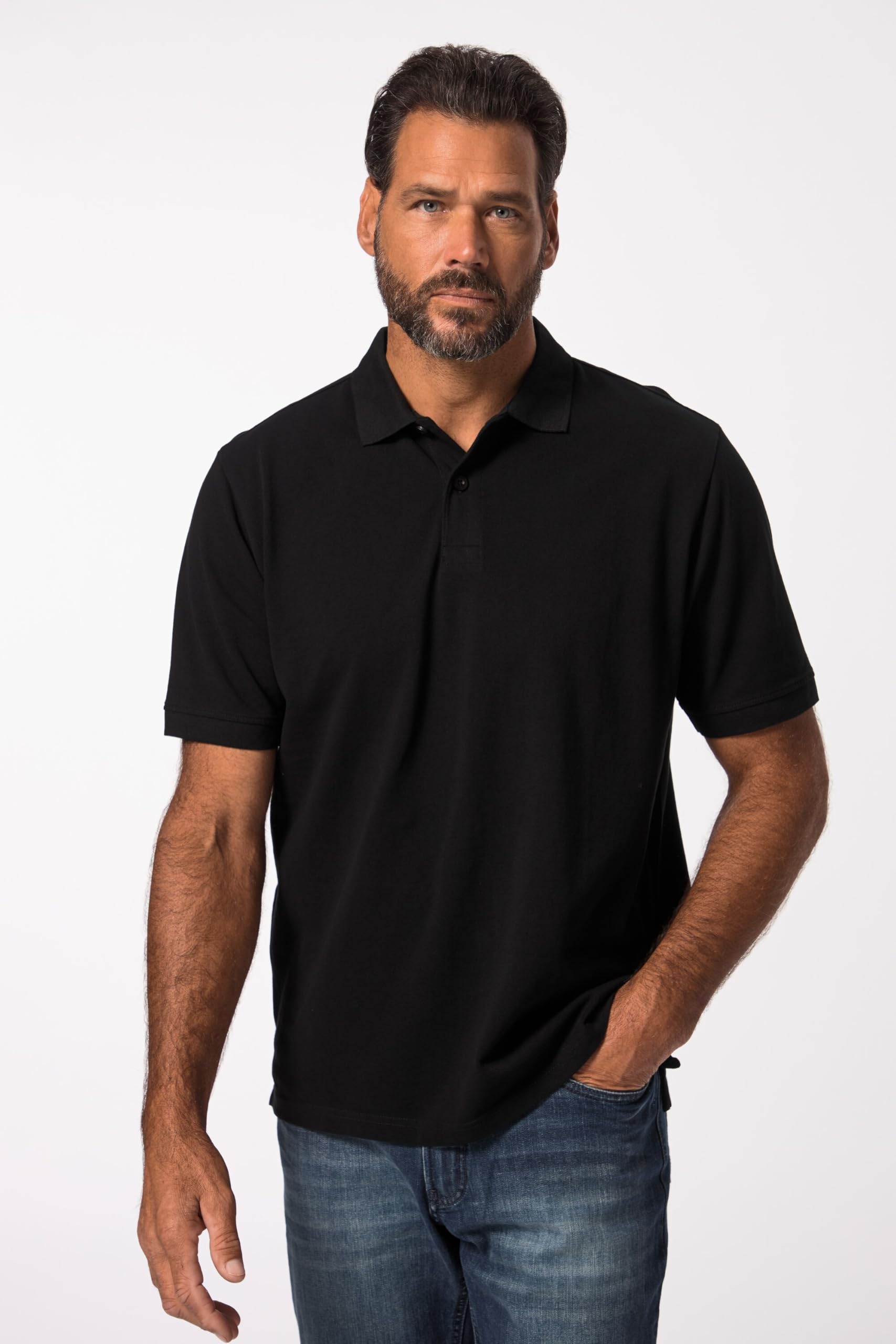 JP 1880 Poloshirt, piqué Polo T-Shirt Uomo