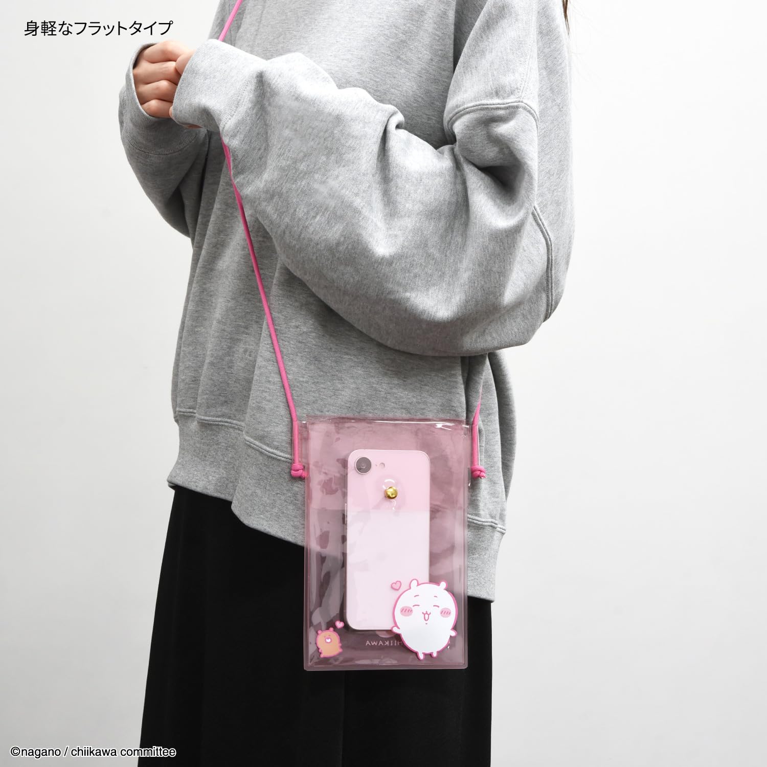 Amazon | グルマンディーズ ちいかわ IIIIpocket Clear スマートフォン
