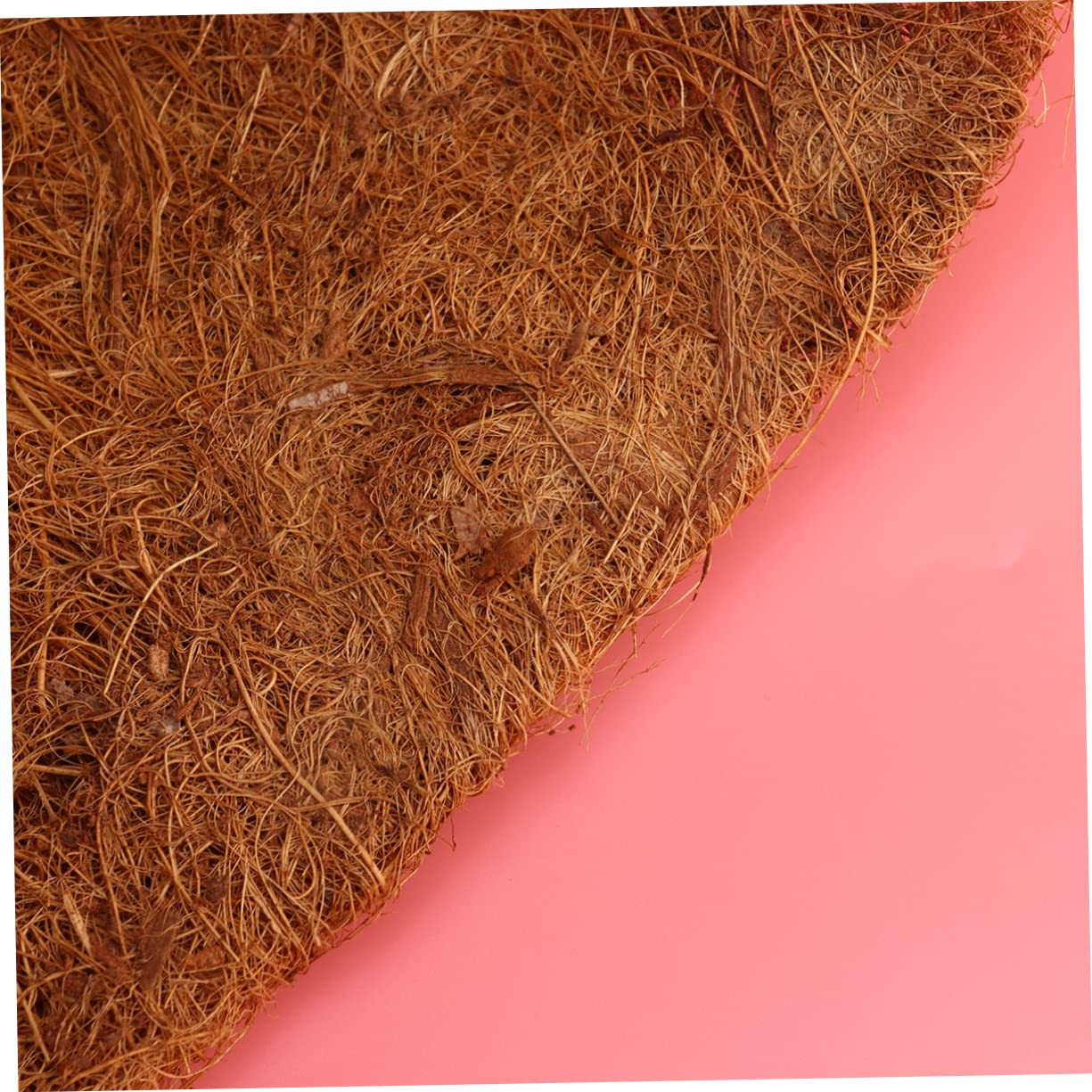 Panier Suspendu en Fer et Palmier Cocotier pour Plantes, Pot de Fleurs d'angle Facile à Accrocher, Gain de Place pour Décoration Maison et Hôtel