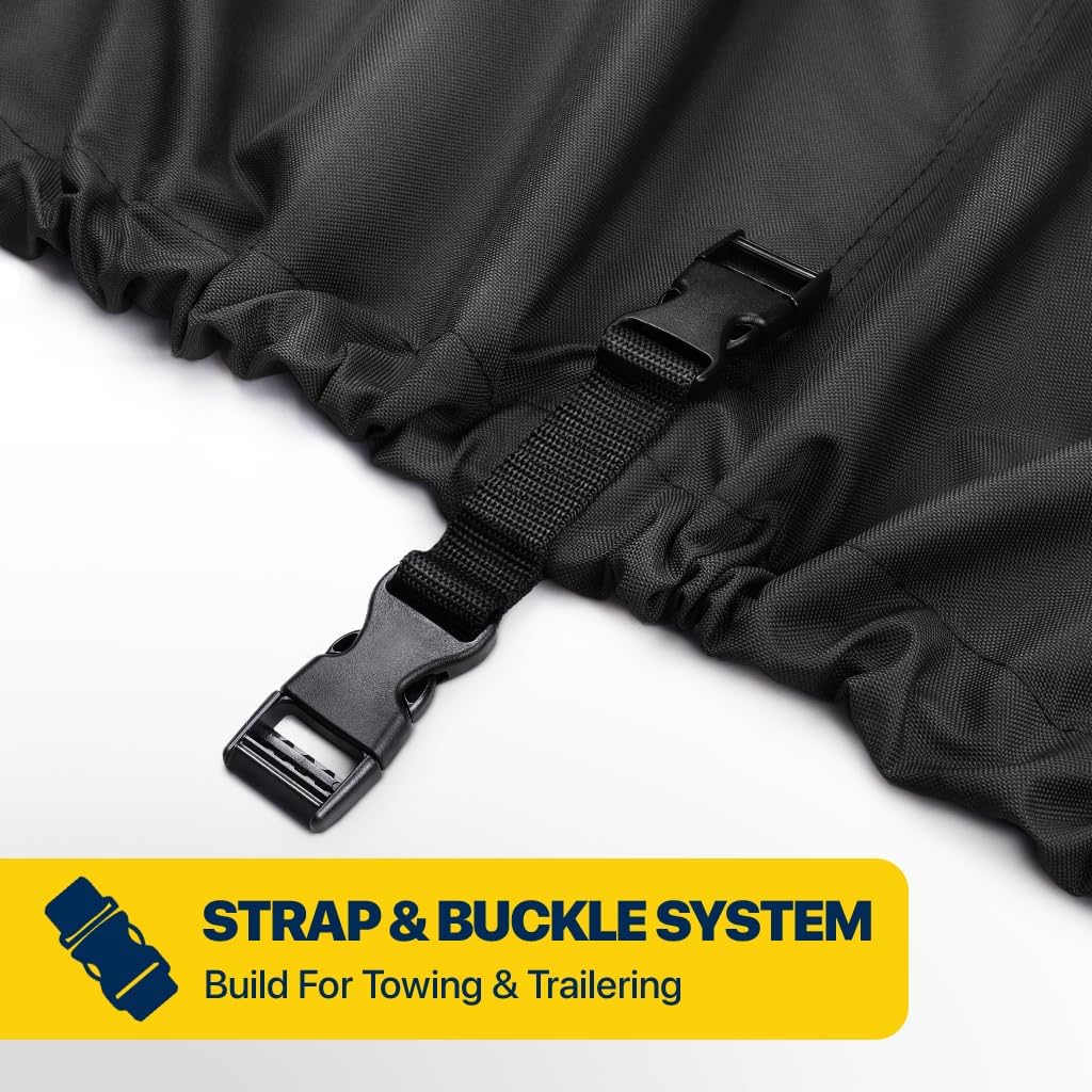 Seal Skin Covers Premium UTV Cover, Waterproof, Dustproof & UV-Resistant, All-Weather Protection for 2-3 Seater Side by Side, Compatible with Polaris, Can-Am, Honda (140" x 57" x 68")