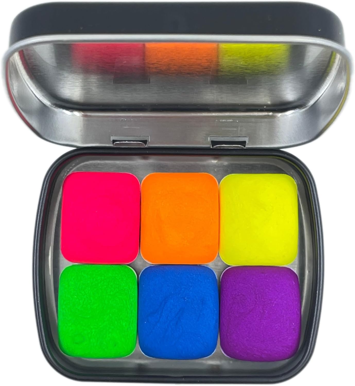 IUILE Handmade Watercolor Paints - Neon Night Half Pan Set (6 colors)