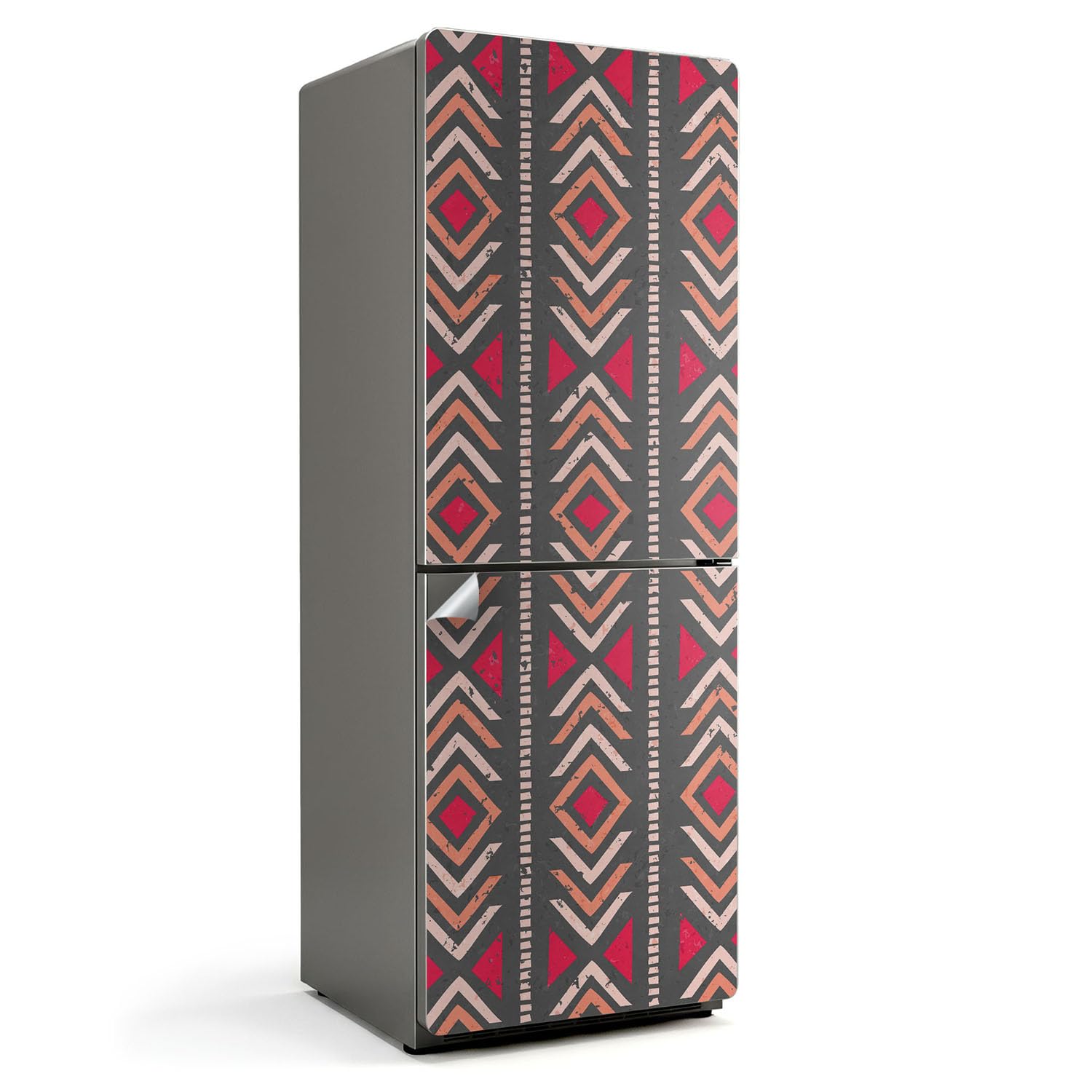 Autocollant Réfrigérateur 70x190 cm Losanges Déco Cuisine