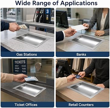 12 x 10 inch Stainless Steel Commercial Counter Deal Tray